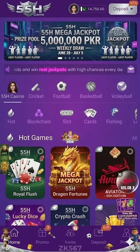 55H Game